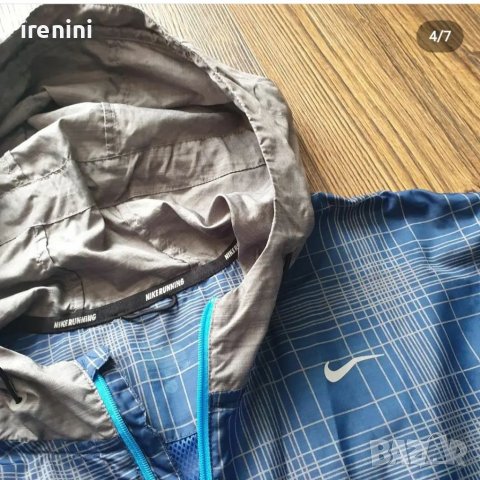 Страхотно мъжко яке ветровка NIKE размер XL, снимка 7 - Якета - 37876236