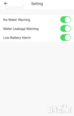 WiFi алармен, известителен датчик за ниво на вода (наводнение) - известява на телефон, снимка 10 - Друга електроника - 47715396