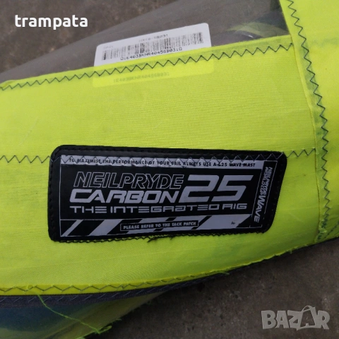 НАЙ ДОБРАТА ОФЕРТА Платно за уиндсърф NeilPryde carbon 25  , снимка 6 - Водни спортове - 53213397