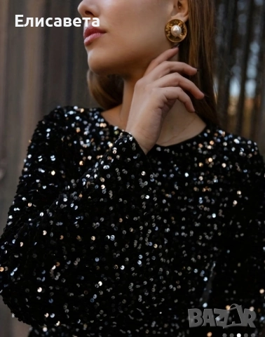 Дамска модерна рокля , снимка 3 - Рокли - 51801471