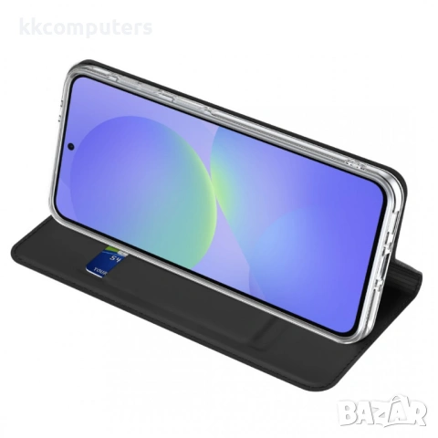 DUX DUCIS Skin Pro Кожен Калъф за Samsung Galaxy A37 5G - Слот за карта, Стойка, Скрит магнит, 3 цвя, снимка 7 - Калъфи, кейсове - 54055124