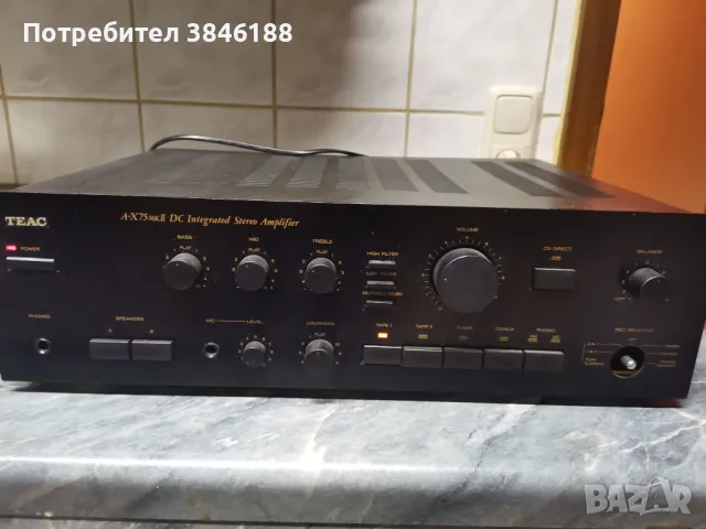 TEAC A-X75 II DC Integrated Stereo Amplifier, снимка 1