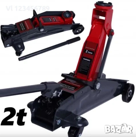 Нископрофилен крик KraftRoyal 2 тона тип крокодил