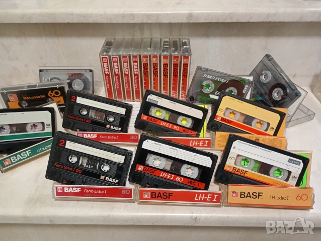Basf Chrome Maxima CMII 90 / 100/ Emtec Sound Basf 90/ 60/ CR-S II 90, снимка 6 - Аудио касети - 54229127