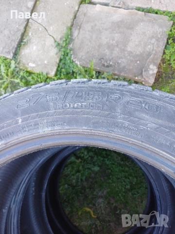 Зимни гуми 275/45/20 перфектни, снимка 2 - Гуми и джанти - 52265599