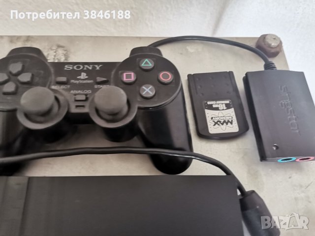 SONY PS 2 Slim, снимка 4 - PlayStation конзоли - 42340325