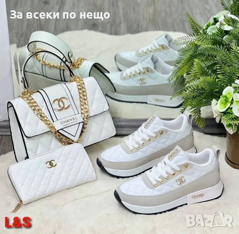 Chanel Дамски Маратонки👟Дамски Спортни Обувки Шанел - Различни Цветове Код SEM-582, снимка 3 - Маратонки - 55876279