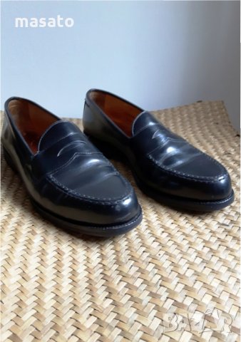 тъмносини мокасини/loafers от естествена кожа №39.5, снимка 5 - Дамски ежедневни обувки - 31057978