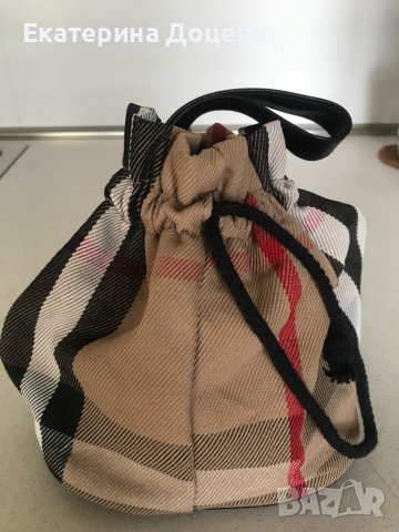 Малка чанта с кожена дръжка, снимка 4 - Чанти - 37017754