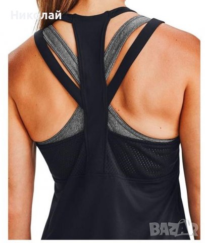 Under Armour Sport 2-Strap Tank, снимка 10 - Потници - 38111587