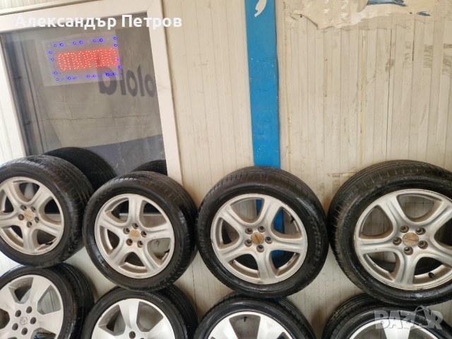 Лети джанти за субаро оргинални 16 с гуми подрък