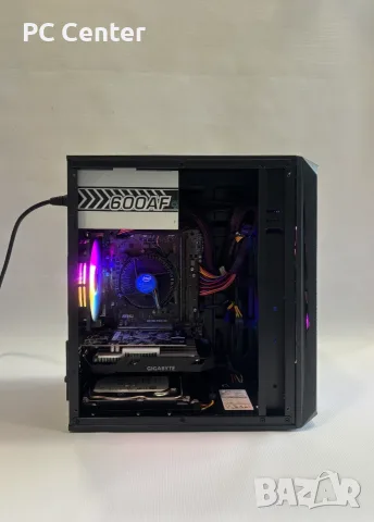 Геймърски компютър Intel Core i5 8400, GTX 1650 4GB, 16GB ram, снимка 2 - Геймърски - 55963174