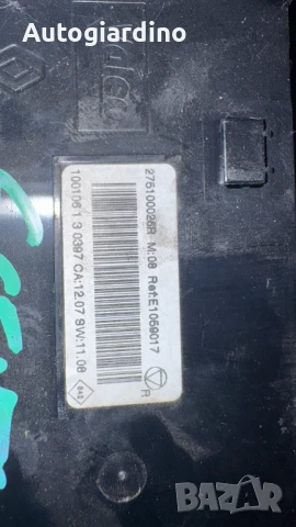 Климатичен блок / панел / табло за Renault Scenic - 275100026R / E1059017, снимка 2 - Части - 50672096