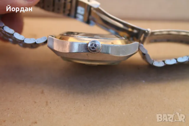 Швейцаркси мъжки часовник ''Jenny'' 25 камъка автоматик, снимка 5 - Мъжки - 47666971