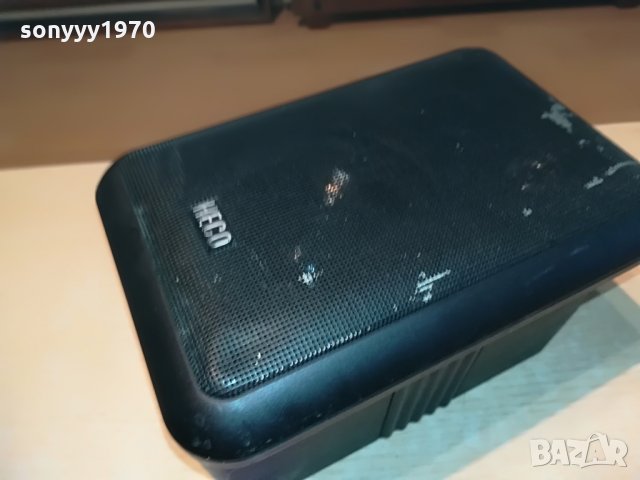 heco-heco pro130 germany-тонколона 1бр-внос швеция-23х16х16см, снимка 17 - Тонколони - 29086042