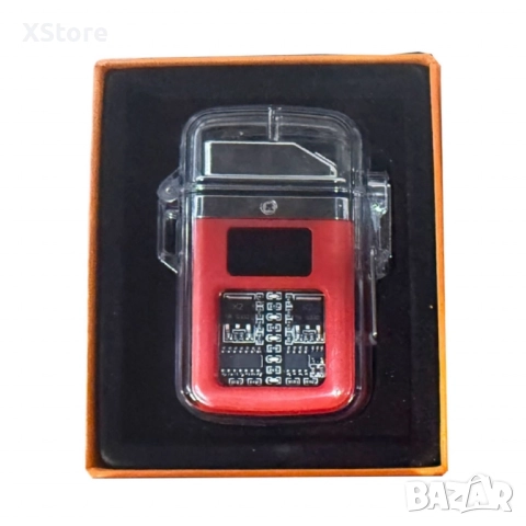 Елегантна прозрачна ветроустойчива запалка с LED светлинки, снимка 14 - Аксесоари и консумативи - 52483346