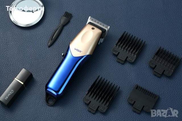 VGR V-162 Тример за коса, брада, акумулаторна електрическа машинка за подстригване за мъже, снимка 8 - Машинки за подстригване - 38222675