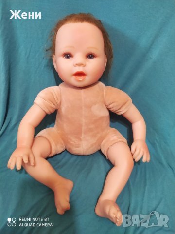 Реалистична Реборн кукла бебе Reborn , снимка 4 - Кукли - 44443030