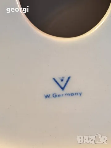 Порцеланов свещник Hummel Goebel ангел с бебе Исус , снимка 7 - Декорация за дома - 49596027