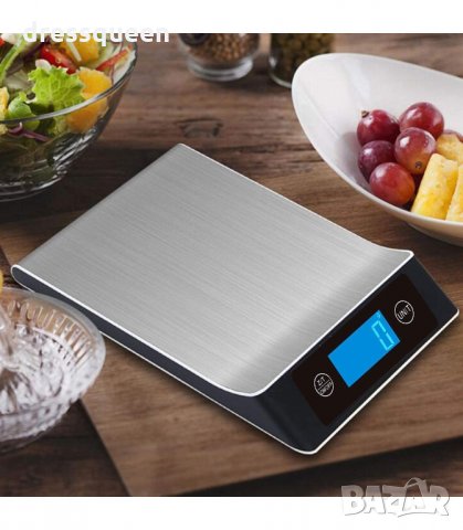 2975 Кухненска дигитална везна със сензорни бутони, до 5 кг., снимка 5 - Електронни везни - 34258129