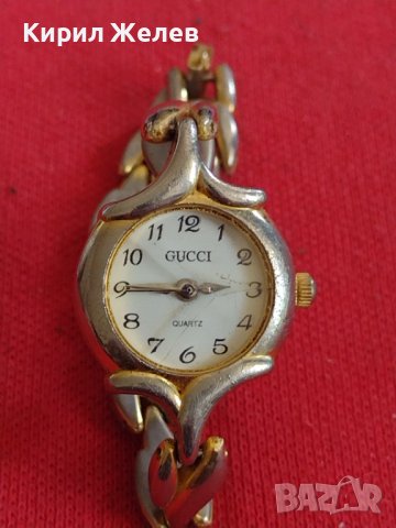 Модерен дамски часовник  GUCCI QUARTZ много красив стилен дизайн 24293, снимка 1 - Дамски - 37456979