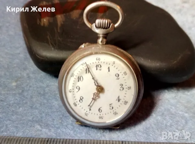 Стар ШВЕЙЦАРСКИ СРЕБЪРЕН ДЖОБЕН ЧАСОВНИК с КРАСИВА РЕТРО ОРНАМЕНТИКА ФУНКЦИОНИРАЩ 47690, снимка 12 - Антикварни и старинни предмети - 48288544