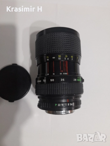 Продавам  ръчнофокусен обектив за Pentax  k-mount