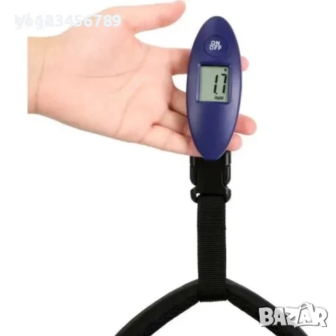 Ръчен кантар/везна за багаж с LCD дисплей, до 50 кг​ , снимка 6 - Други стоки за дома - 53969048