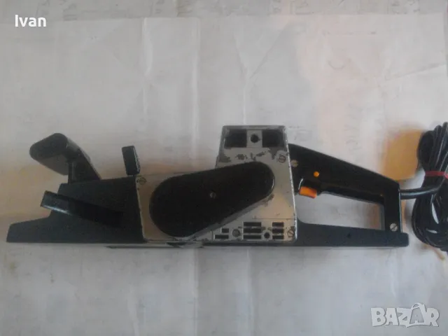 ГОЛЯМО ПРОФЕСИОНАЛНО ЕЛЕКТРИЧЕСКО РЕНДЕ 900 ВАТА 45СМ 6,0КГ AEG Старо качество ОТЛИЧНО 75мм ножове , снимка 15 - Други инструменти - 47967005