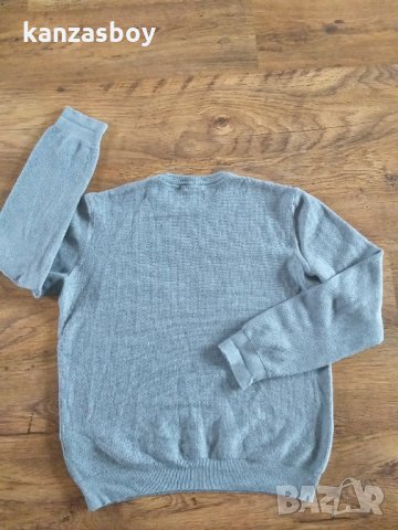 gant grey jumper - страхотен мъжки пуловер КАТО НОВ, снимка 7 - Пуловери - 34982717