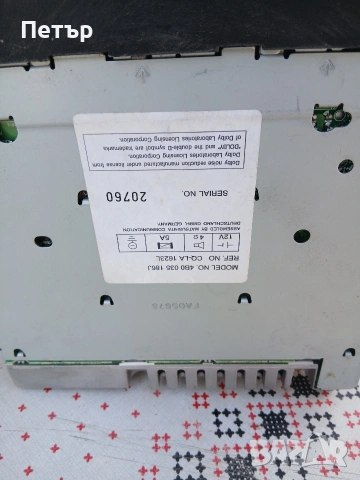 Оргинален радйокасетофон ауди тт,А2,А3