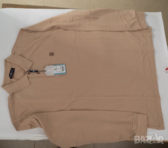 Мъжка блуза от памук в бежово Jimmy Sanders, снимка 4 - Блузи - 42893893