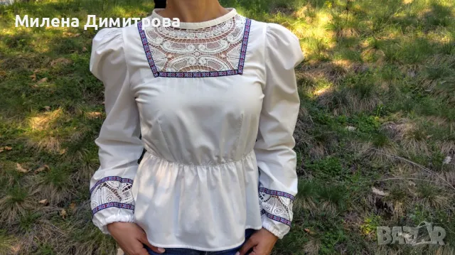 Дамски блузи ръчна изработка 