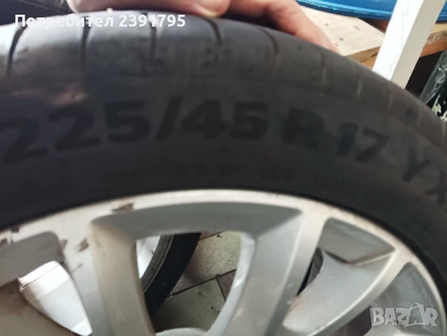 Джанти с гуми, снимка 6 - Гуми и джанти - 51228754