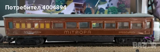 Запазено и действащо колекционерско електрическо влакче Marklin 4, снимка 9 - Антикварни и старинни предмети - 48904890