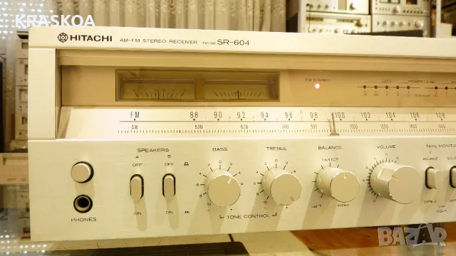HITACHI SR-604, снимка 2 - Ресийвъри, усилватели, смесителни пултове - 48577384
