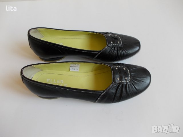 Кожени обувки ELLEN BLAKE № 37, снимка 2 - Дамски ежедневни обувки - 34174000