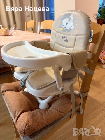 Повдигащ стол за хранене Chipolino Lolipop