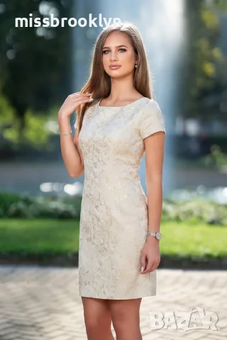 Рокля “Jacquard Luxe” – елегантна рокля от жакард арт.1525