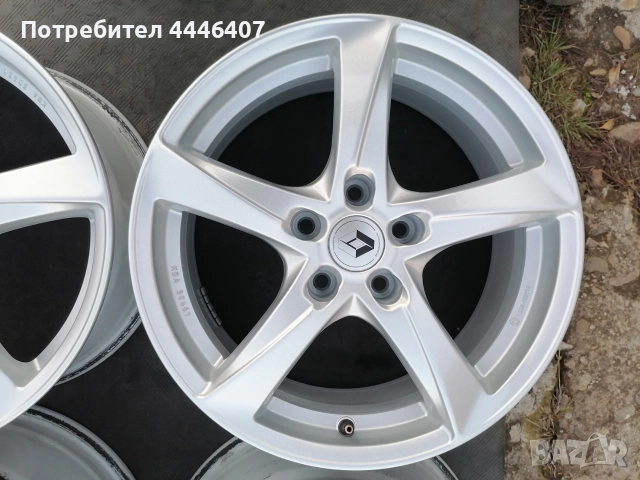 Джанти 17" 5х114.3 Nissan/Renault, снимка 5 - Гуми и джанти - 52807353