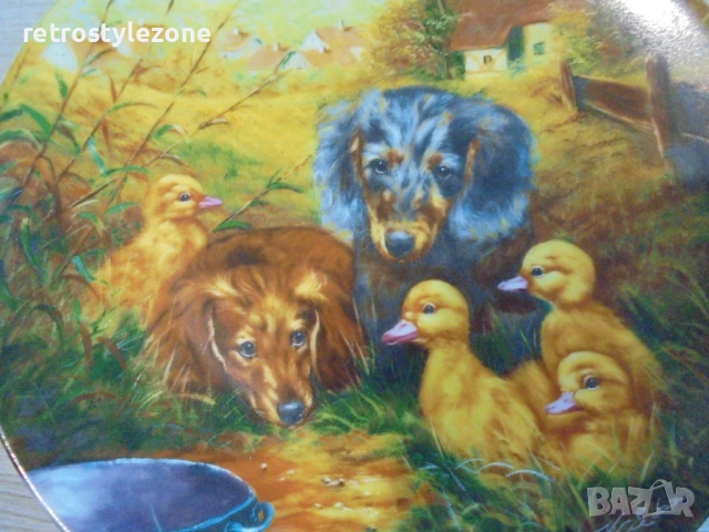 № 8541 Колекционерска декоративна порцеланова чиния , снимка 2 - Други ценни предмети - 53963889