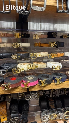 колани от естествена кожа в кутия celine Louis Vuitton Christian Dior Tommy Hilfiger , снимка 16 - Колани - 52907831