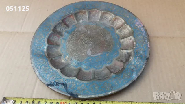 ръчно гравирана бронзова купа - фазан , снимка 10 - Нумизматика и бонистика - 48524447