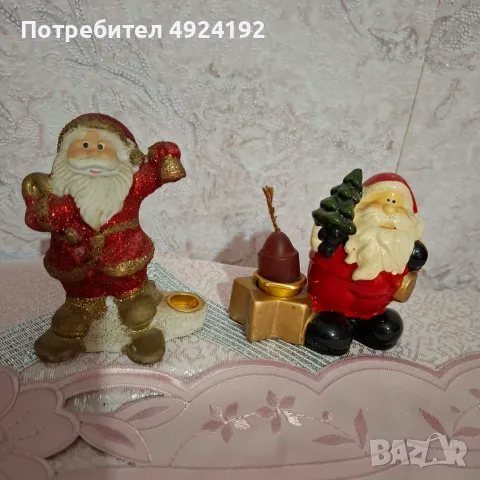 Коледни Свещници сет