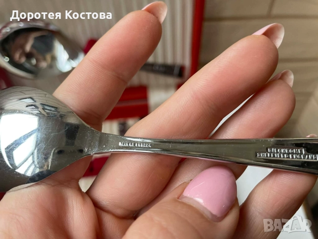 Красив комплект от Англия в оригиналната му кутия, снимка 8 - Антикварни и старинни предмети - 52641559