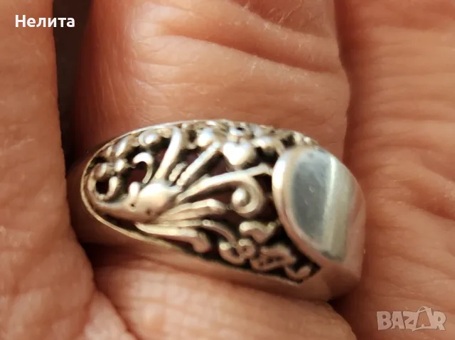 руски сребърен пръстен 