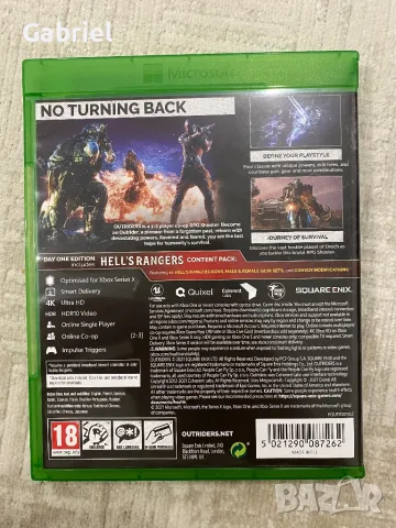 Outriders Day One Edition Xbox One, снимка 3 - Игри за Xbox - 47412494