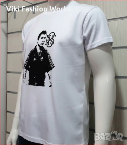 Hristo Stoichkov Мъжки Тениски Памучни, снимка 2 - Тениски - 53183481