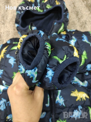 Детски зимни якета, детски елек, грейка, размер 104 и размер 110, снимка 5 - Детски якета и елеци - 53027638