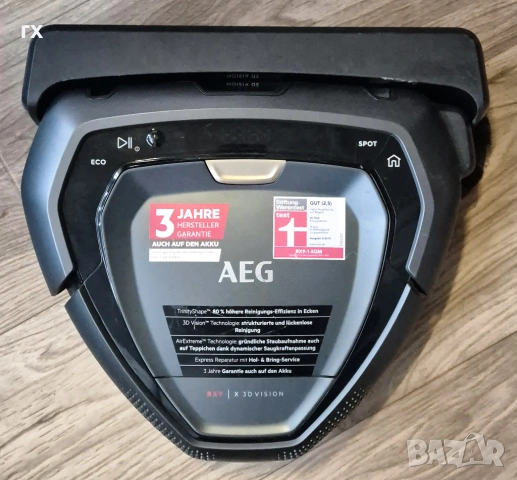 Прахосмукачка робот AEG RX9.1 SGM (3D Vision) за ремонт, снимка 2 - Прахосмукачки - 53942240